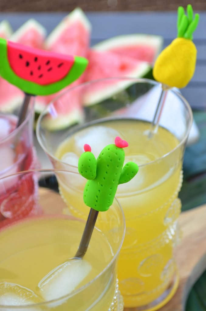 DIY Summer Pineapple, Cactus, and Watermelon Drink Stirrers From Scratch With Maria Provenzano