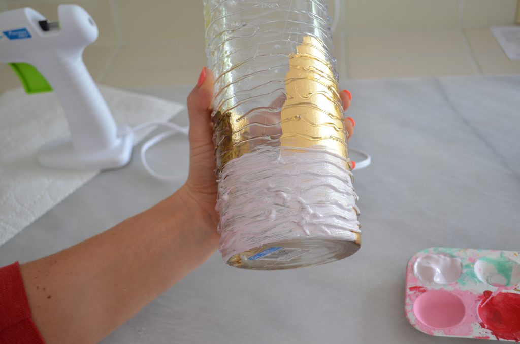 Repurposed DIY Spin Vase Inspired by Juliska and Crate and Barrel