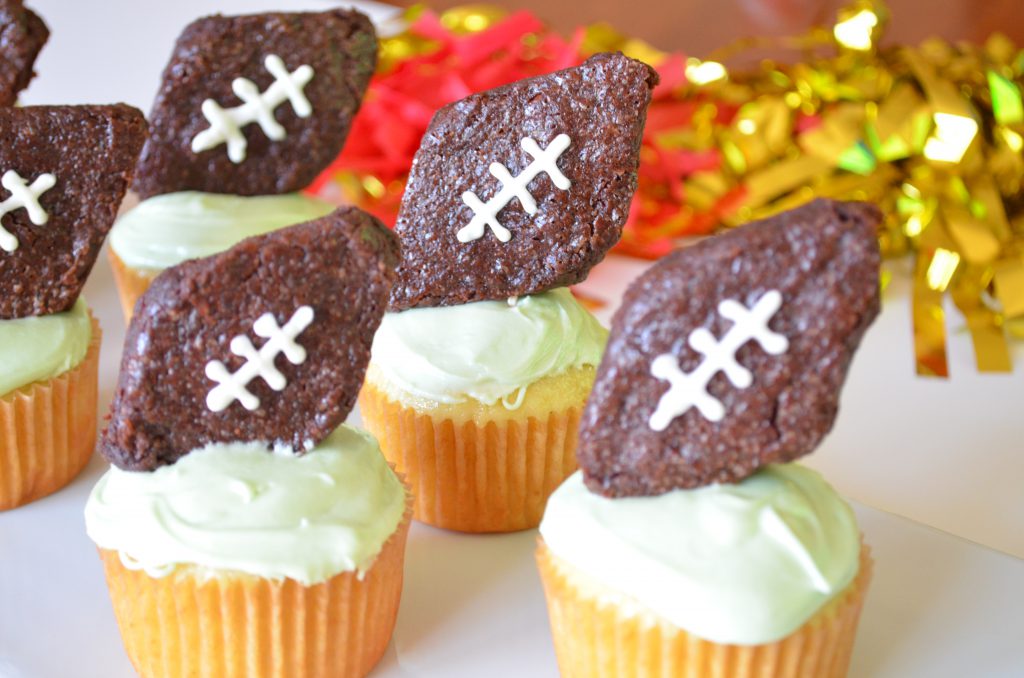 Game Day Football Cupcakes With Foodstirs