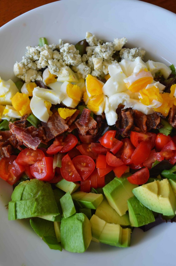California Cobb With Sweet and Spicy Bacon